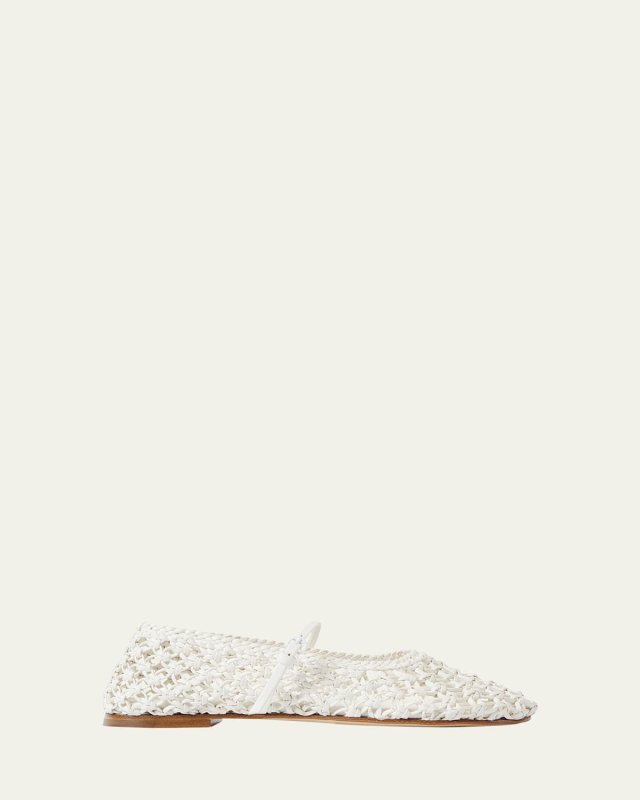 Ball Weave Flats